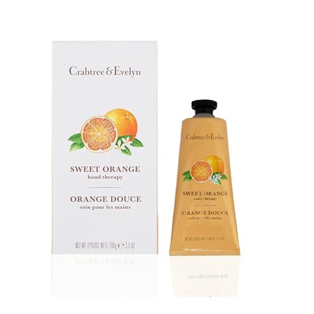 Crabtree & Evelyn Sweet Orange Hand Therapy Cream 3.5 oz